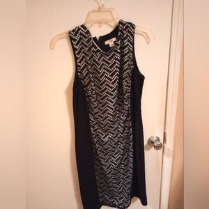 Catos black and white dress